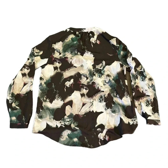 Jennifer Lopez Floral Long Sleeve Blouse | Women’s S - Picture 5 of 5